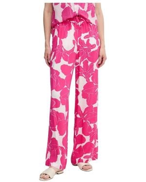 MARC AUREL Broeken ,Roze ,Wijde Broek