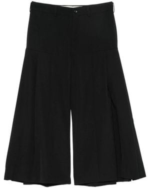 Comme des Garçons Wide Trousers - Negro