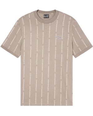 EA7 T-Shirts - Natural