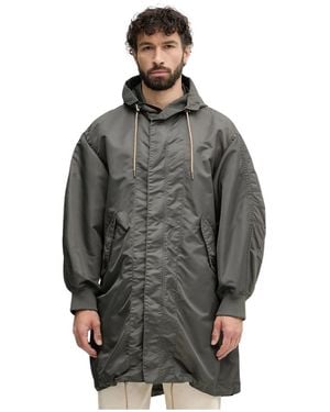 ARMANI EXCHANGE Rain Jackets - Grigio
