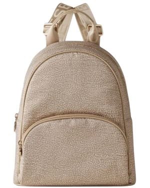 Borbonese Backpacks - Natural