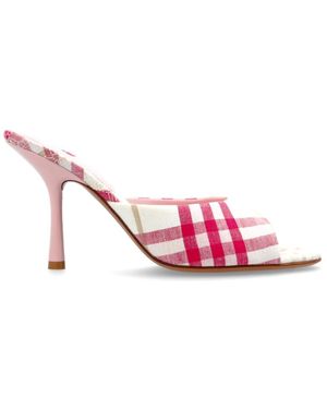 Burberry Schoenen ,Roze ,Leer Mews Hakken Muiltjes