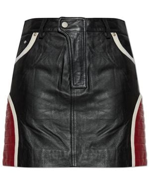 Gestuz Leather Skirts - Black