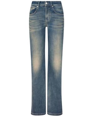 Moschino Flared Jeans - Azul