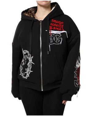 Dolce & Gabbana Zip-Throughs - Black