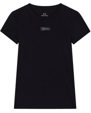 ARMANI EXCHANGE T-Shirts - Black