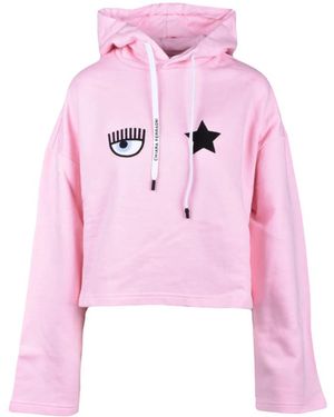 Chiara Ferragni Hoodies - Pink