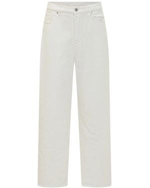 Drole de Monsieur Straight Jeans - White