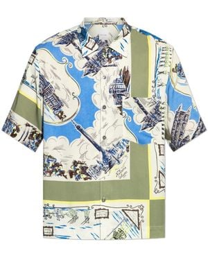 Paul Smith Overhemden ,Veelkleurig ,Casual Shirts - Blauw
