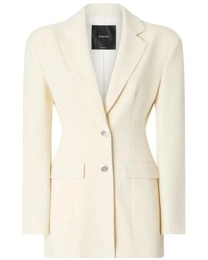 Pinko Jassen ,Wit ,Garofano Giacca - Naturel