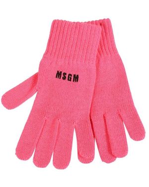 MSGM Gloves - Rosa