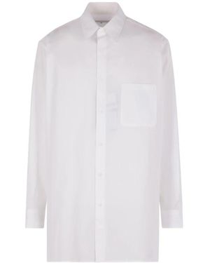 Yohji Yamamoto Standard Big Shirt - Weiß