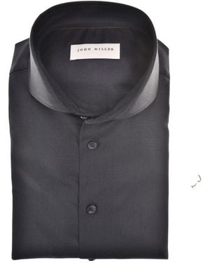 John Miller Formal Shirts - Noir