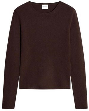 Closed Round-Neck Knitwear - Marrone