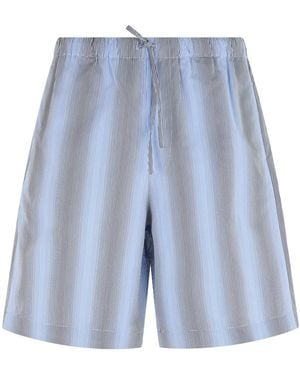 Dries Van Noten Casual Shorts - Blue