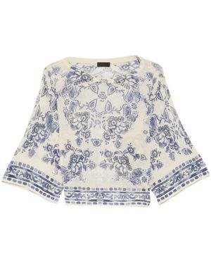 Liu Jo Printed Jumper - Grijs