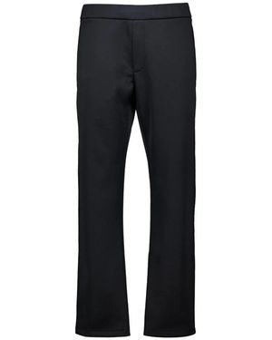 Prada Broeken ,Zwart ,Technische Jersey Broek - Blauw