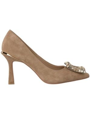 Alma En Pena. Schuh-Brosche Mit Hohem Absatz - Weiß