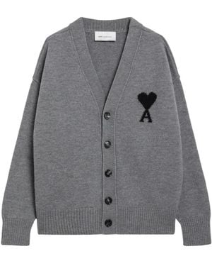 Ami Paris Cardigans - Gris