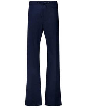 McQueen Wide Trousers - Blue