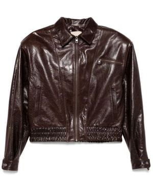 Paloma Wool Leather Jackets - Marron