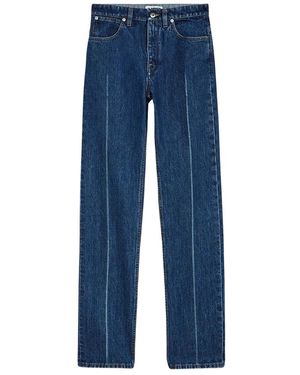 Jil Sander Straight Jeans - Azul