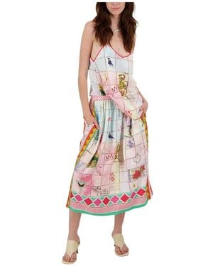 ME 369 Summer Kleider - Pink