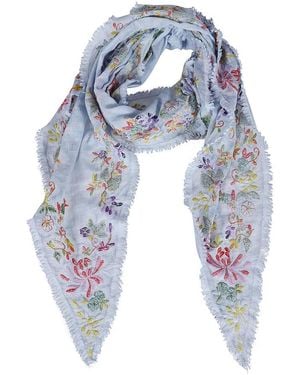 Faliero Sarti Winter Scarves - Blu