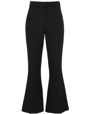 L'Autre Chose Wide Pants - Black
