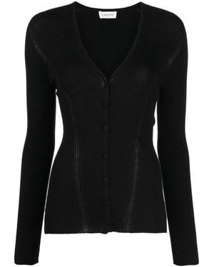 Lanvin Knitwear > Cardigans - Zwart