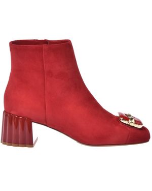 Baldinini Heeled Boots - Red