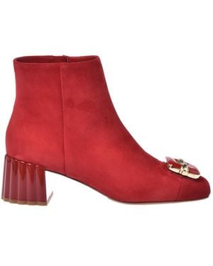 Baldinini Heeled Boots - Red