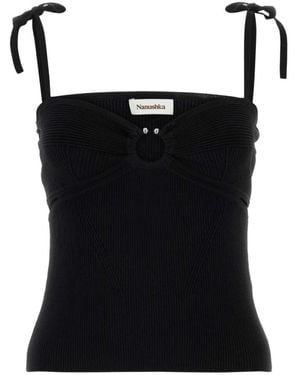 Nanushka Sleeveless Tops - Black