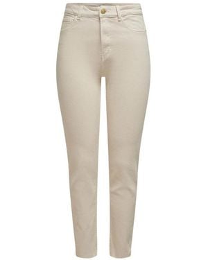 ONLY Skinny Trousers - Natural