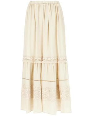 Weekend by Maxmara Maxi Skirts - Natural