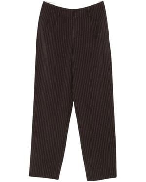 Yerse Straight Trousers - Black