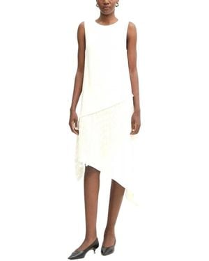BOSS Dadiva Midi Jurk - Wit
