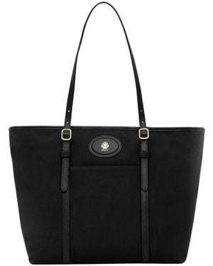 Bally Große Henkeltasche - Schwarz