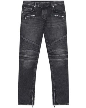 Balmain Slim-Fit Jeans - Gray