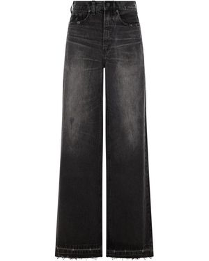Lois Wide Jeans - Nero