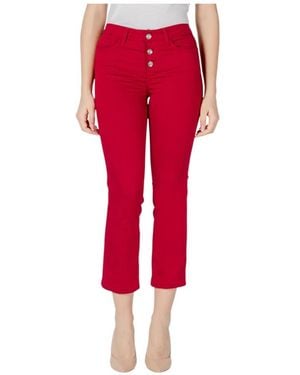 Liu Jo Cropped Trousers - Rosso