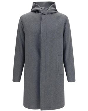 Lardini Single-Breasted Coats - Gris