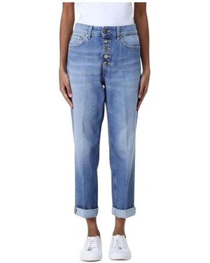 Dondup Cropped Jeans - Blue