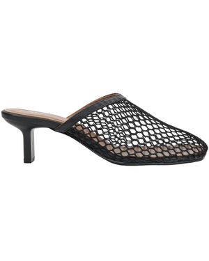 ESTRO Perforierte Mule-Slipper Mit Stilettoabsatz - Schwarz