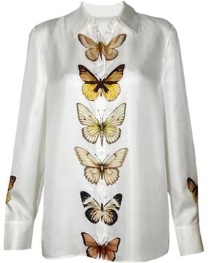 Herzensangelegenheit Stijlvolle Witte Blouse
