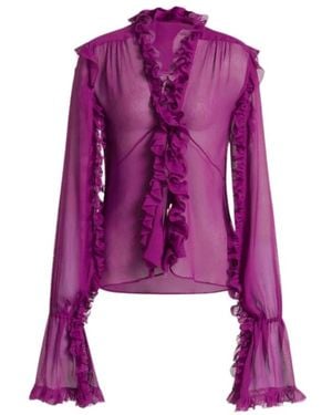 Alberta Ferretti Blouses - Purple