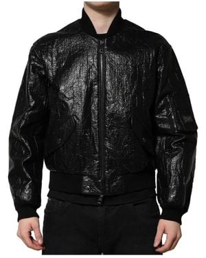 Dolce & Gabbana Bomber Jackets - Black
