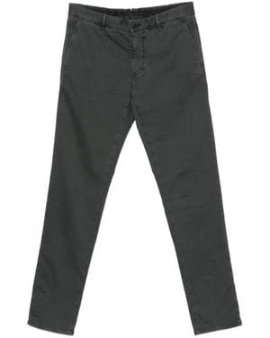 Incotex Stoffen Broek - Grijs