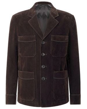Tom Ford Lederjacken - Schwarz