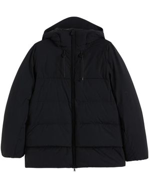Aspesi Jassen ,Blauw ,Nylon Radon Jacket - Zwart